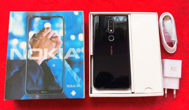 مدل Nokia X6 2019 دوسیمکارت همزمان Ram 6 GB دبل کامره فوکس