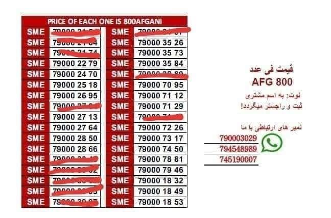 سیم کارت های تجارتی ویا VIPروشن