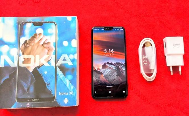 مدل Nokia X6 2019 دوسیمکارت همزمان Ram 6 GB دبل کامره فوکس