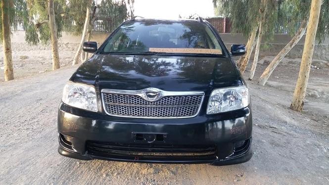دخرڅ موټر فلډر تور رنګ میانه ماشین ماډل 2005 دویش کاټ ټیوی .