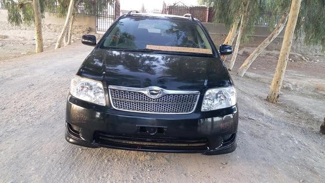 دخرڅ موټر فلډر تور رنګ میانه ماشین ماډل 2005 دویش کاټ ټیوی .