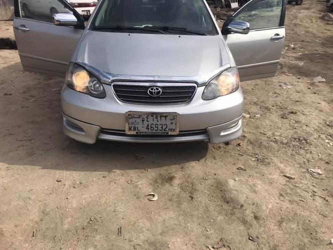 یک عراده کرولای مودل2003 اسنا یک سال پاک قیمت 6500$
