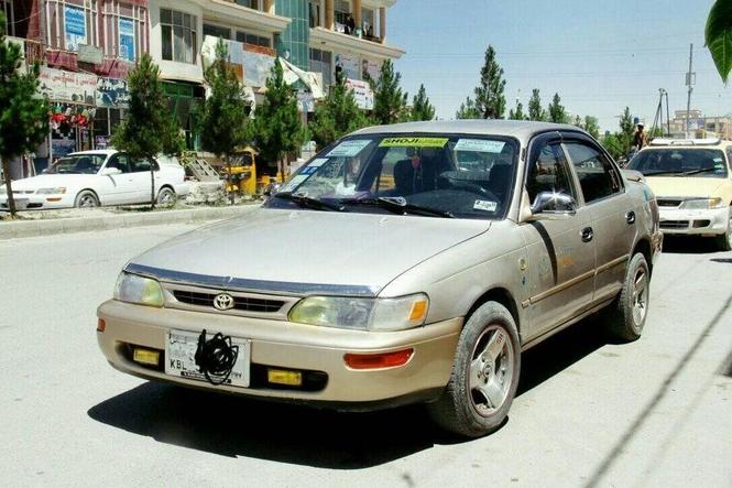 موتر فروشی کورلا کانادایی مودل95 سیستم ریموت کنترول پلیت-م