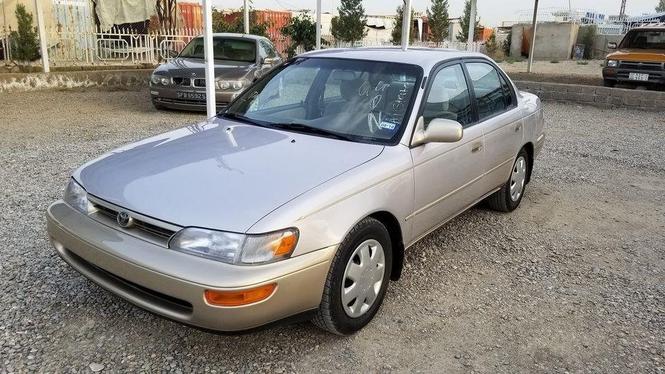 کرولا کانادایی بی تکره 1997 مادل 7A هفتی ژر سیتی ژر سیت بورد