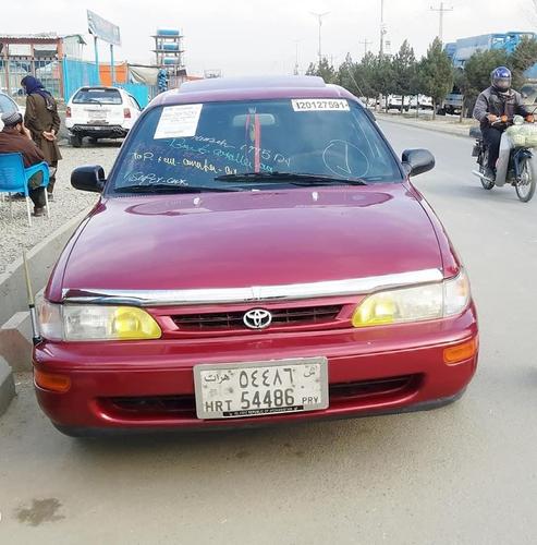 موتر فروشی مادل 1994 رنگ. جیگری ماشین 7A گیربکس اتومات تپدار