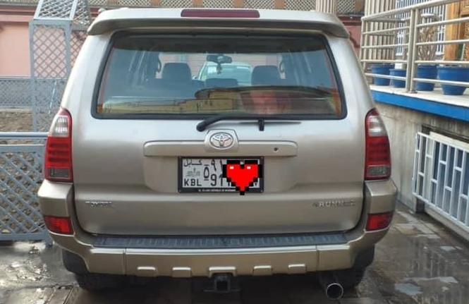Toyota 4Runner 2004 تیوتا فورنر لمتید (جدیدالورود) تپ دار