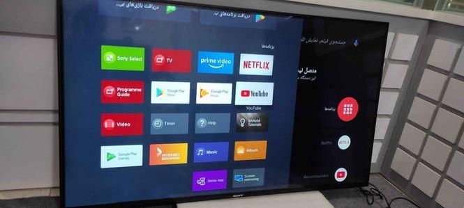 تی وی هوشمند از کمپانی سونی مالزیایی ۵۵ اینج فول صفحه بدون ح