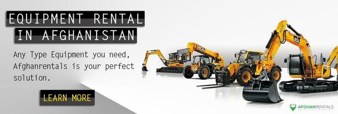 Equipment Rentals in Afghanistan