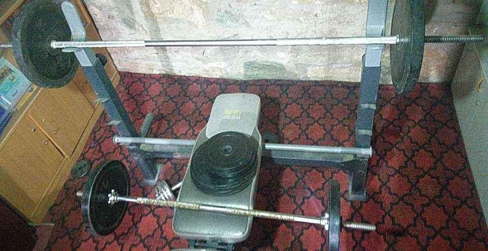 Multiple-workout-machine
