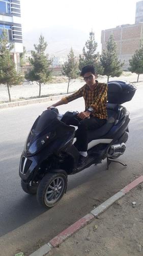 موتر سکل فروشی پیژو ۴۰۰ سی سی اتومات