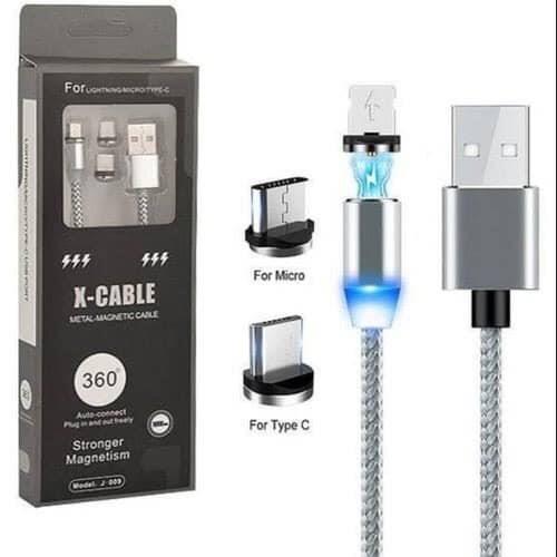 X CABLE میګنیت لینونه د لوړ کیفیت سره هرتلیفون دپاره