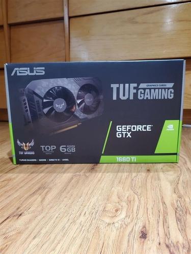 ASUS TUF NVIDIA GeForce GTX 1660 Ti EVO OC Edition 6GB Gamin