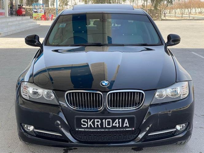 نوی ناوریده BMW 318i بټن سټارټ فول افشن 2011 ماډل لیدر سيټ 1